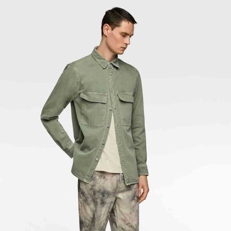 men shirtgreen a4